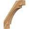Ekena Millwork 6"W x 30"D x 34"H Merced Rough Sawn Knee Brace, Western Red Cedar BRC06X30X34MRC00RWR - alternate 1